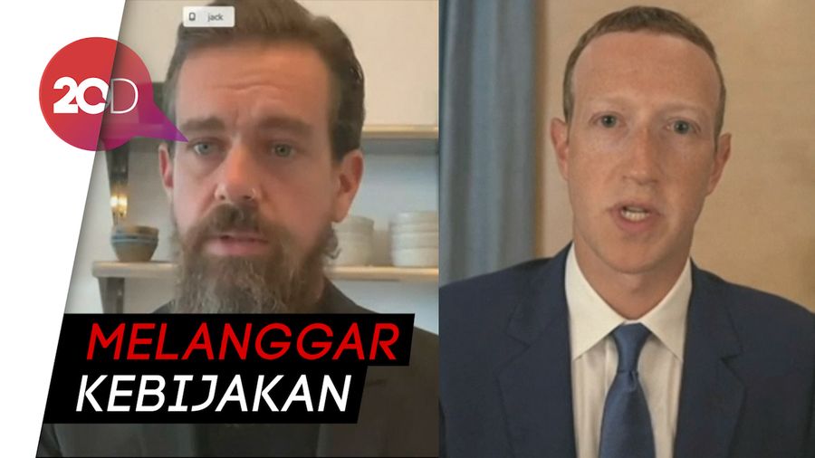Bos Facebook dan Twitter Bicara soal Disinformasi dalam Pilpres AS