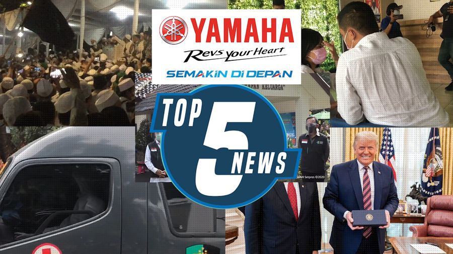Top 5: Habib Rizieq Kurang Sehat, Luhut Ketemu Trump