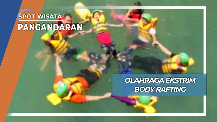 Body Rafting, Olahraga Ekstrim Arus Deras Sungai Citumang Pangandaran