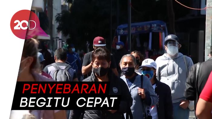 Kasus Kematian Akibat Corona di Meksiko Tembus 100.000
