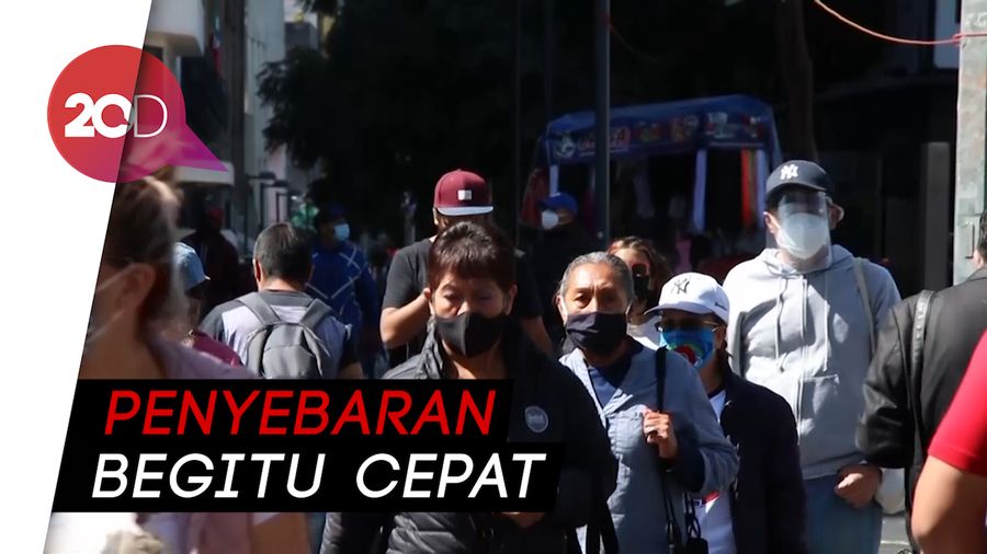 Kasus Kematian Akibat Corona di Meksiko Tembus 100.000