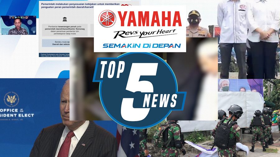 Top 5: Pangdam Jaya Minta FPI Dibubarkan, Sekolah Tatap Muka Mulai Januari 2021