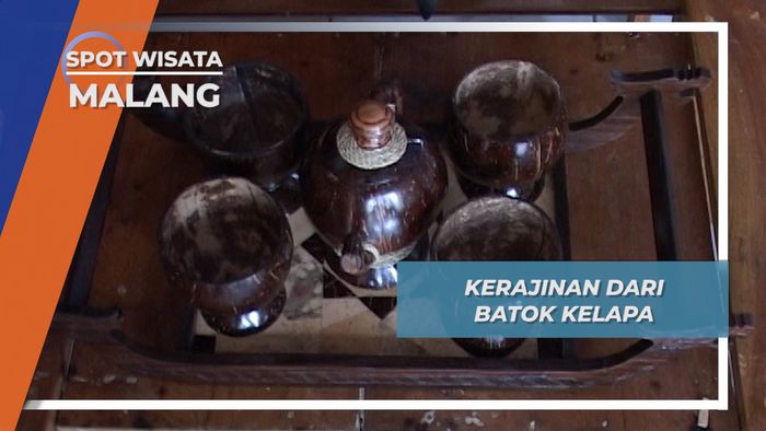 Kerajinan Batok Kelapa, dari Malang Hingga ke Luar Negeri
