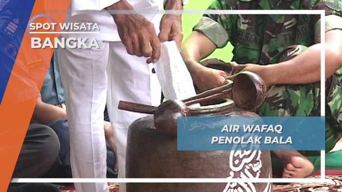 Air Wafaq Penolak Bala, Bangka