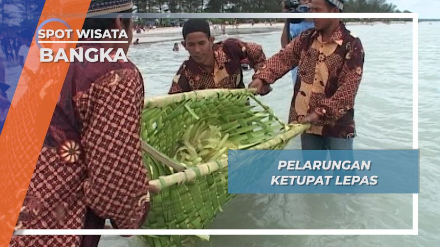 Pelarungan Ketupat Lepas, Bangka