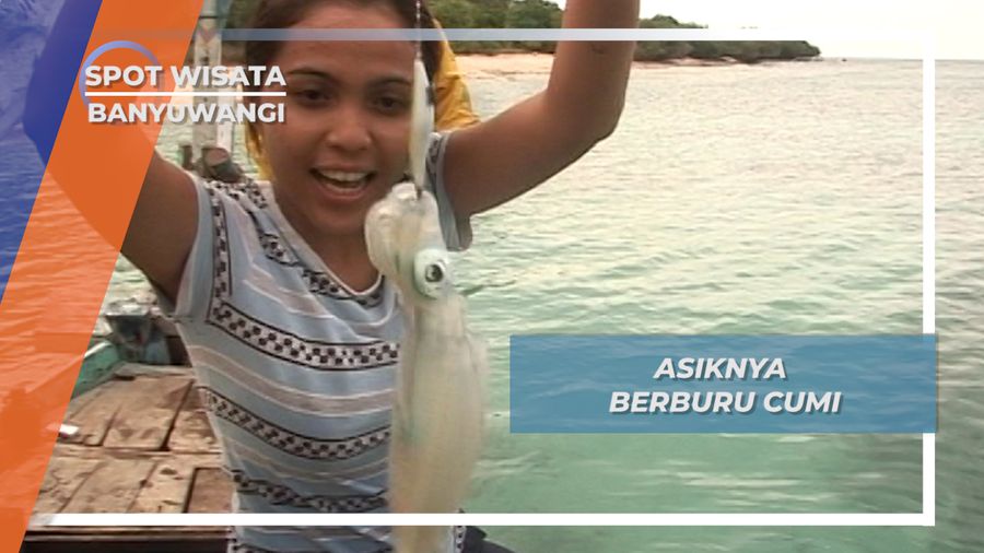Perburuan Cumi-cumi di Karang Pantai Baluran, Banyuwangi