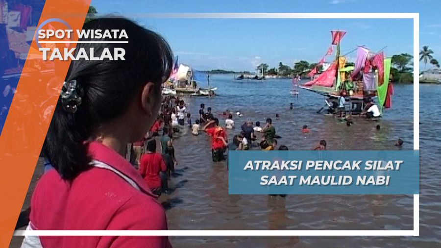 Atraksi Pencak Silat saat Maulid, Takalar
