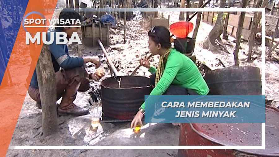 Membedakan Jenis Minyak Hasil Sulingan Desa Sungai Angit Muba