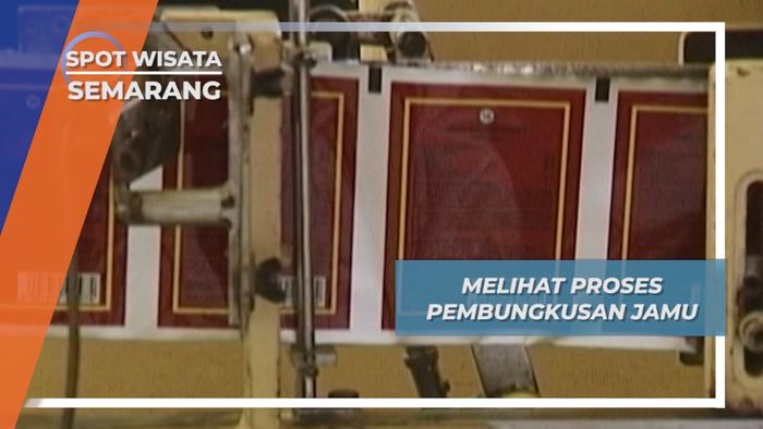 Melihat Proses Pembungkusan Jamu, Semarang