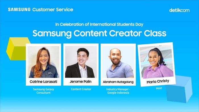 Kiat Buat Konten Menarik di Samsung Content Creator Class