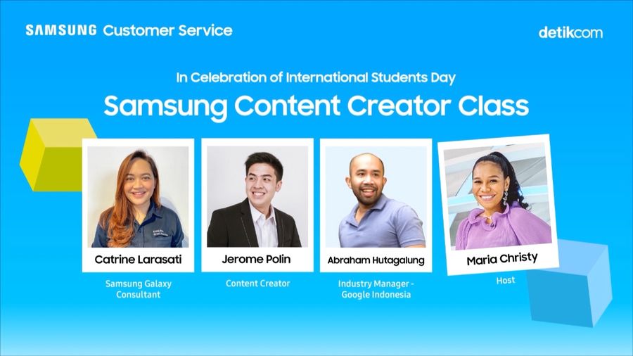 Kiat Buat Konten Menarik di Samsung Content Creator Class