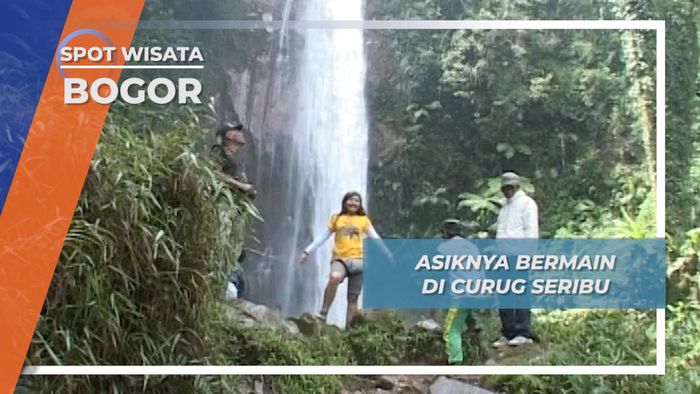 Bermain di Curug Seribu, Bogor