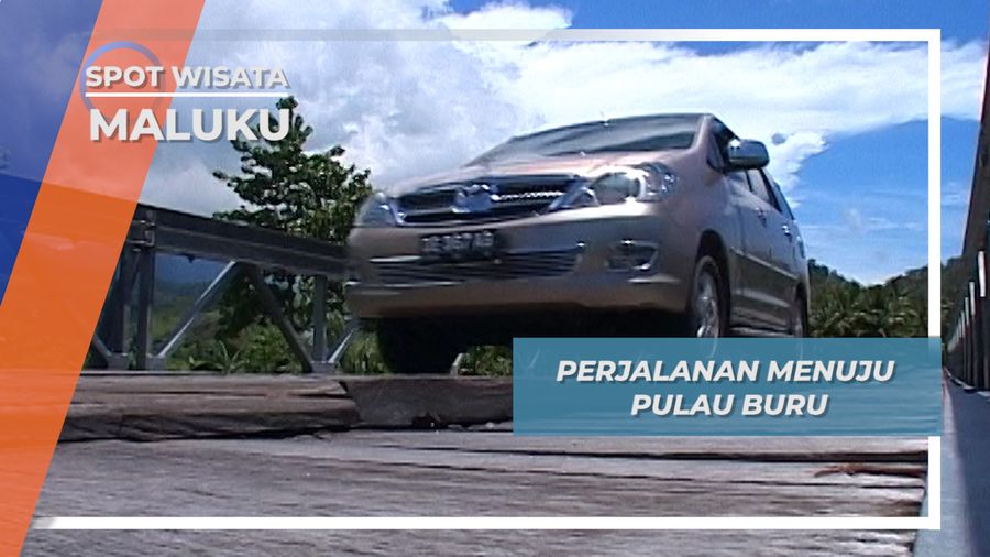 80 Kilometer Perjalanan Darat Menuju Desa Wamlana Pulau Buru Maluku