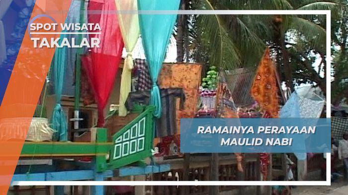 Meriahnya Perayaan Maulid Nabi di Desa Cikoang, Takalar