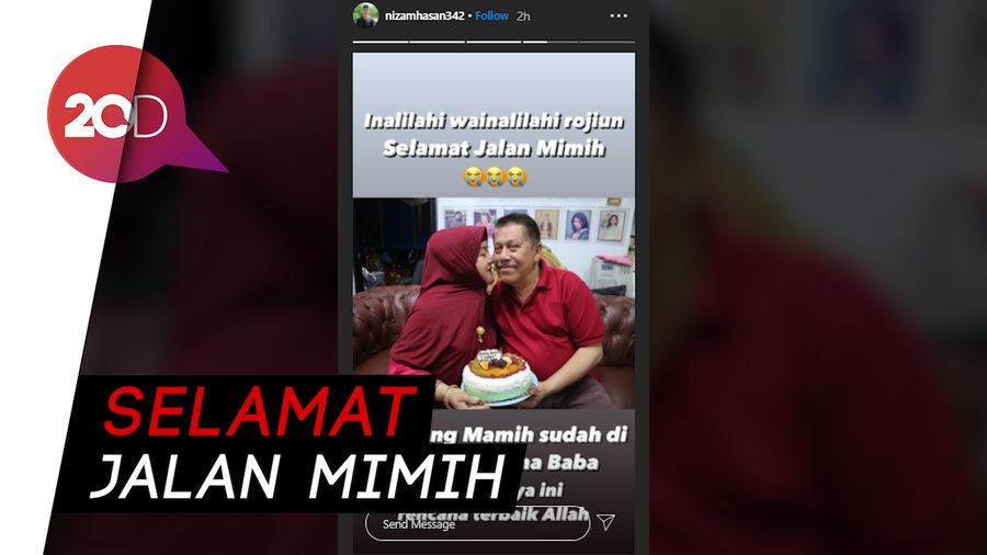 Duka Artis Cilik Nizam Hasan Atas Meninggalnya Sang Nenek