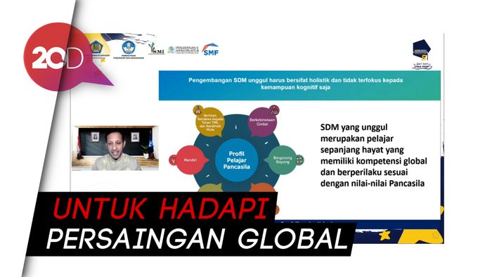 Nadiem Kenalkan Profil Pelajar Pancasila untuk Kembangkan SDM Unggul
