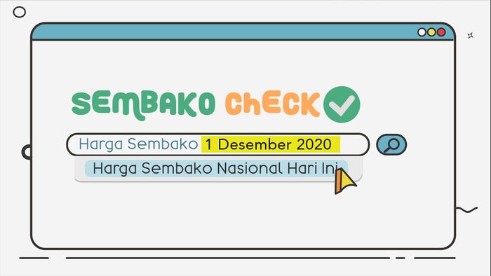 Update Harga Sembako 1 Desember 2020: Harga Cenderung Stabil