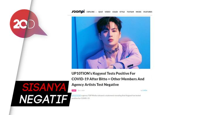 Setelah Bitto, Kogyeol UP10TION Positif Corona