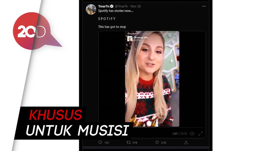 Setelah Twitter, Kini Giliran Spotify Bikin Format Stories