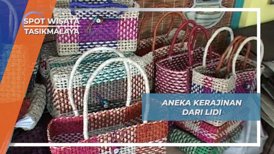 Kerajinan Lidi Tasikmalaya, Aneka Barang Rumah Tangga Cantik