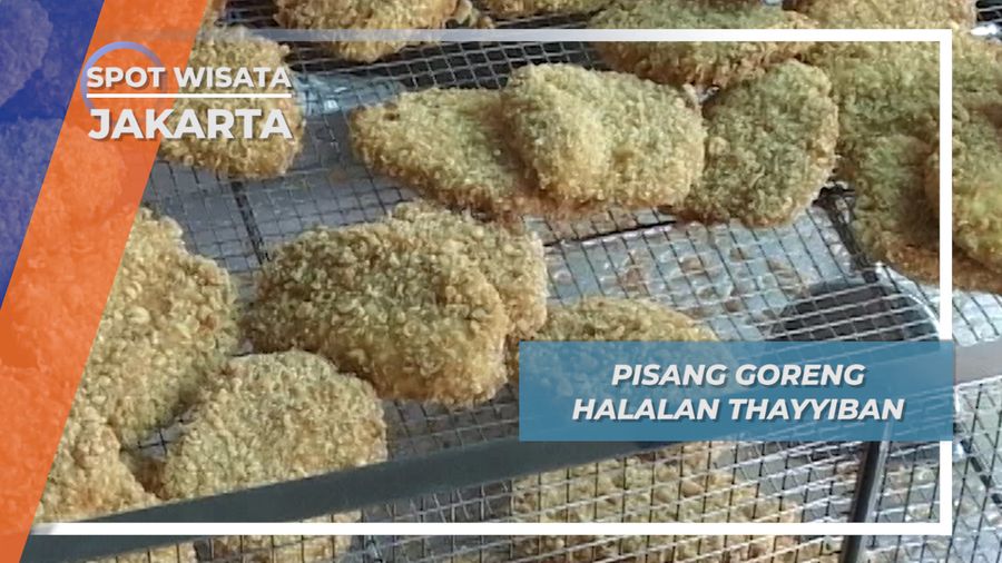 Pisang Goreng Halalan Thayyiban Jakarta, Rasa Bervariasi yang Diminati Pembeli