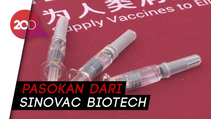 Indonesia Dapat 40 Juta Vaksin Corona dari China