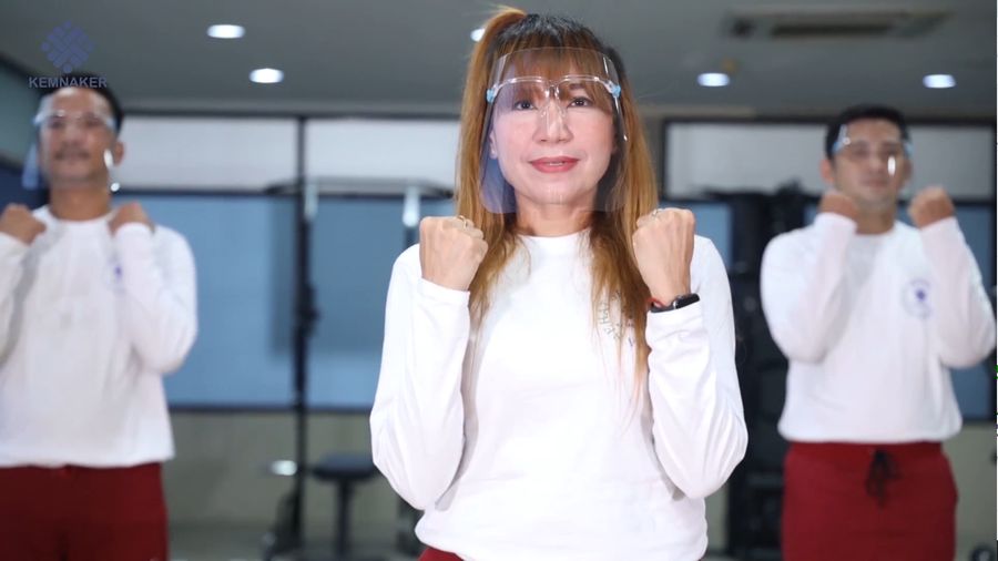 Ayo Lebih Sehat dan Bugar dengan Senam Pekerja Sehat!