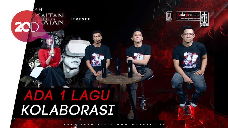 NOAH Siapkan 9 Lagu di Konser Virtual 360 Derajat