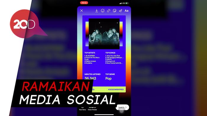Viral Spotify Wrapped 2020, Begini Cara Bikinnya!