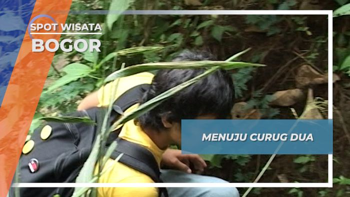 Medan Menantang Menuju Curug Dua, Bogor