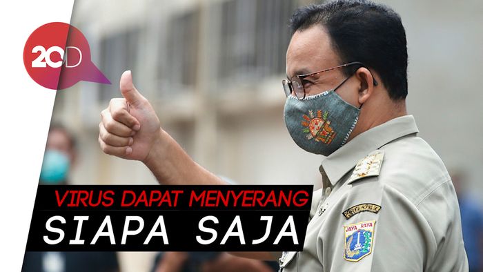 Anies Baswedan Positif Corona, Warga Diharap Lebih Disiplin 3M