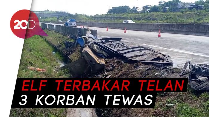 Cerita Korban Selamat Insiden Elf Terbakar di Tol Madiun-Nganjuk