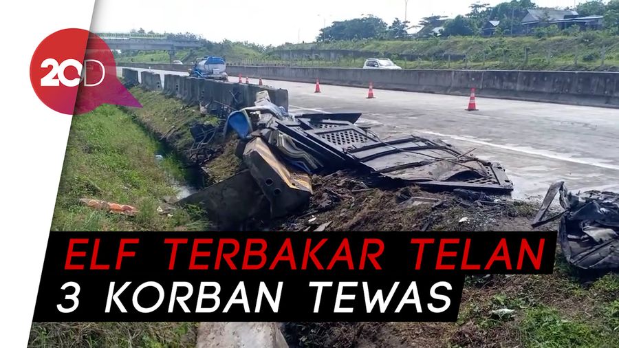 Cerita Korban Selamat Insiden Elf Terbakar di Tol Madiun-Nganjuk
