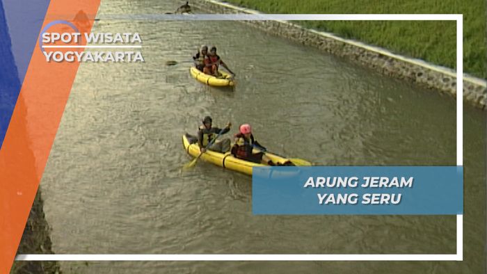 Arung Jeram yang Seru di Selokan Mataram, Yogyakarta
