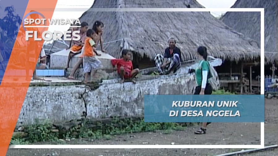 Kuburan Berbentuk Perahu, Salah Satu Kuburan Unik di Desa Nggela, Flores