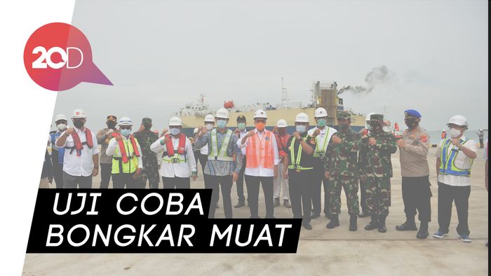 Jelang Soft Launching, Menhub Tinjau Kesiapan Pelabuhan Patimban