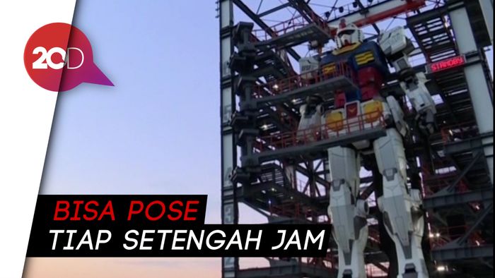 Gundam Raksasa di Jepang Siap Go Public 19 Desember