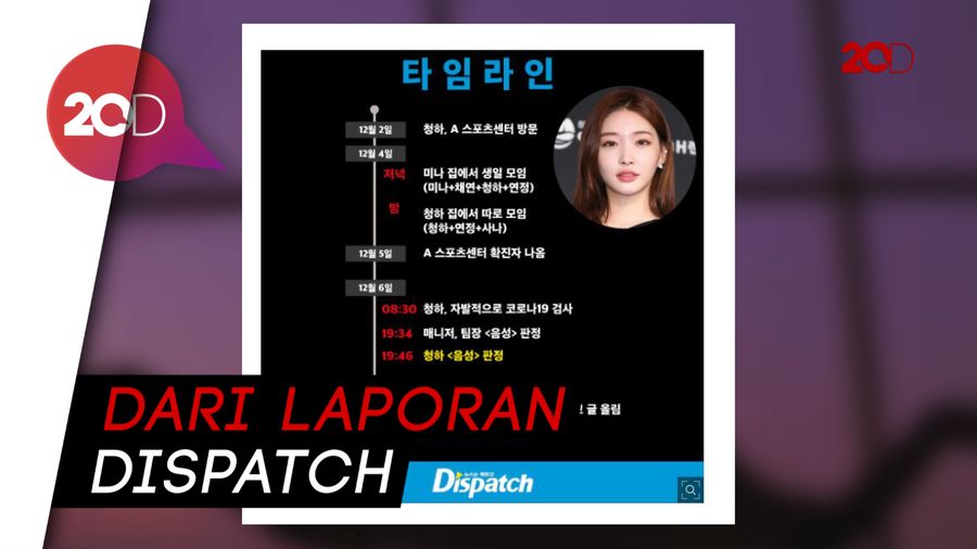 Rute Kontak Erat Chung Ha dengan Sana TWICE-Mina Gugudan