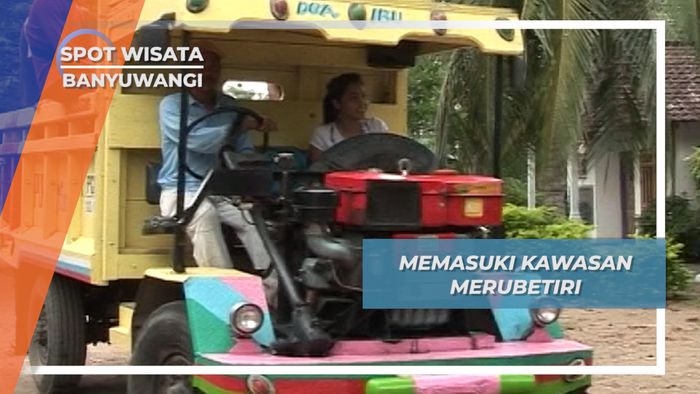 Memasuki Kawasan Meru Betiri Menggunakan Grandong, Banyuwangi