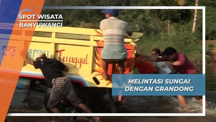 Grandong Tangguh Di Sungai Berbatu Merubetiri Banyuwangi