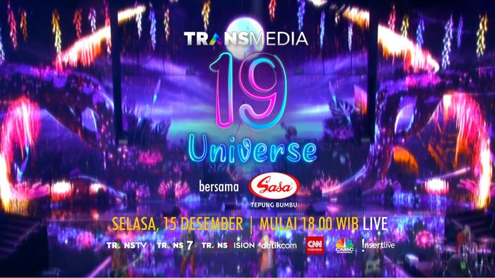 Saksikan LIVE HUT Ke-19 Transmedia