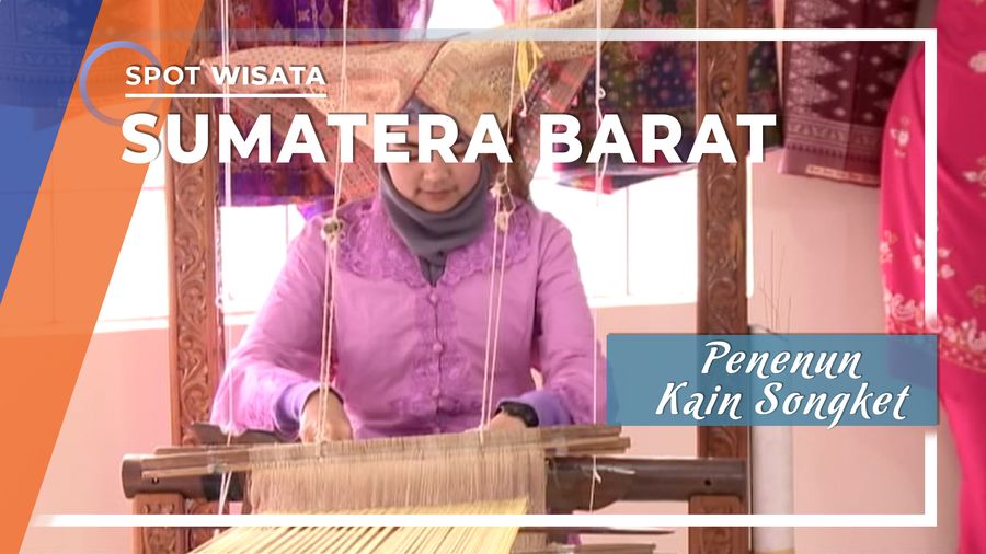 Penenun Songket Tanah Datar Sumatera Barat, Ketenarannya Tertera di Uang Kertas Negera