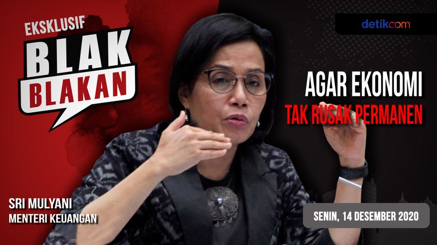 Blak-blakan Sri Mulyani Agar Ekonomi Tidak Rusak Permanen