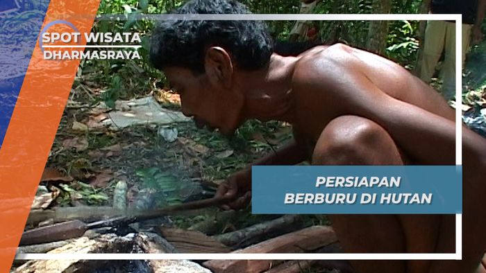 Beginilah Persiapan Suku Anak Dalam Sebelum Berburu, Dhamasraya, Sumatera Barat