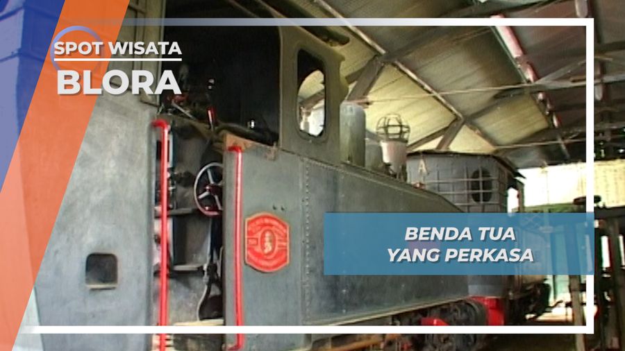 Stasiun Mungil Tempat Peristirahatan Benda Tua Perkasa Blora, Jawa Tengah