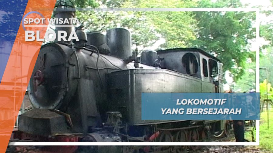 Lokomotiv Bersejarah yang Berusia Nyaris Setengah Abad, Blora, Jawa Tengah