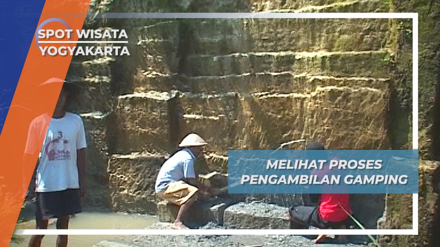 Melihat Proses Pengambilan Gamping, Yogyakarta