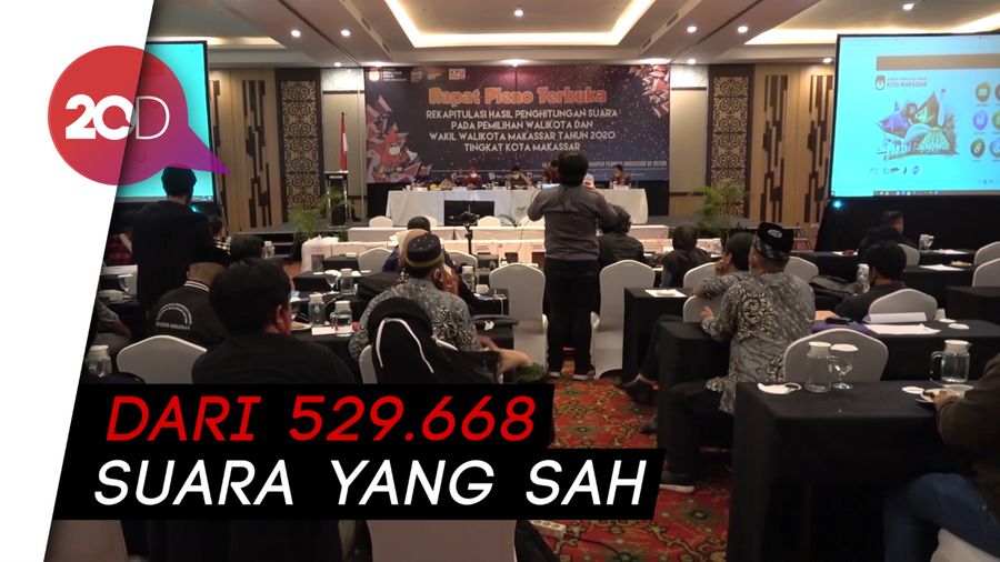 Danny-Fatma Menang Pilkada Makassar, Kantongi 218.908 Suara