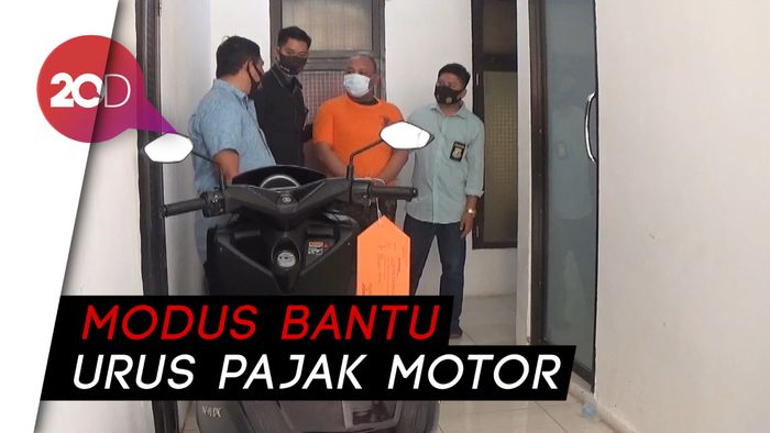 Gelapkan Motor Kekasih, Pecatan Polisi di Pinrang Ditangkap