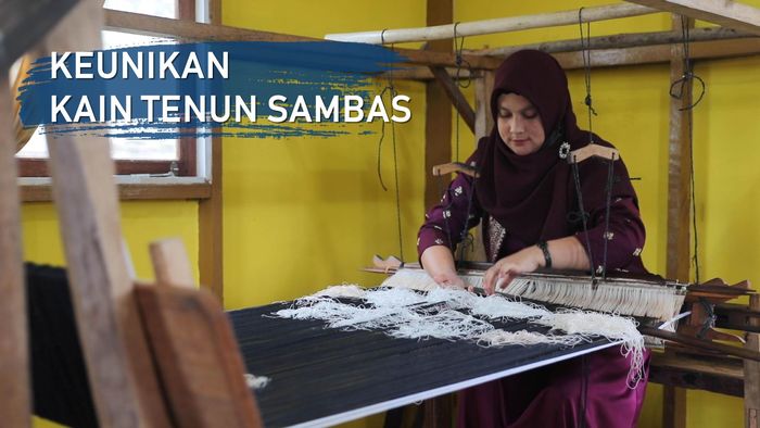 Ini Tenun Sambas yang Digemari Warga Malaysia-Brunei